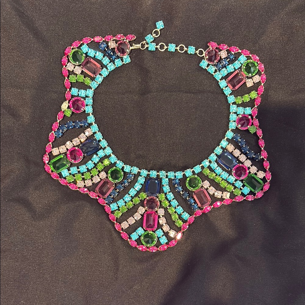 Multicolor Statement Necklace - image 1